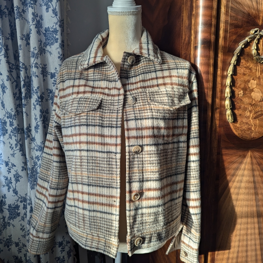 Joie Plaid Jacket